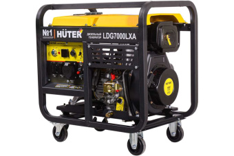 Электрогенератор дизельный Huter LDG 7000LXА