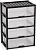 АЛЬТЕРНАТИВА М8763 Колорит 4-х секцион. широкий (чёрный)