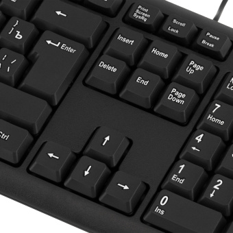 Клавиатура Oklick 180M black USB