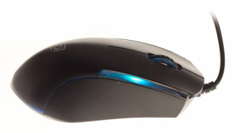 Мышь Оклик 245M черный оптическая (1000dpi) USB (3but)