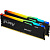 Память DDR5 2x32Gb 5600MHz Kingston KF556C36BBEAK2-64 FURY Beast Black RGB EXPO PC5-44800 CL36 288-pin