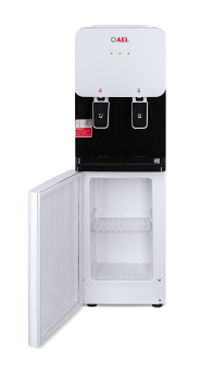 Кулер AEL LD-AEL-85C напольный белый/черный