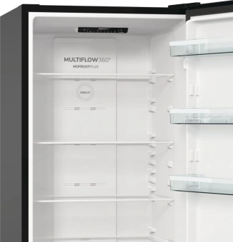 Холодильник Gorenje NRK6202EBXL4  черный мат.