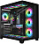 Корпус 1STPlayer MEGAVIEW MV8-TP черный без БП MidiTower ATX (MV8-TP-BK)
