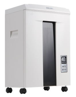 Шредер Deli 9912 (секр.P-5) фрагменты 6лист. 20лтр. скрепки скобы пл.карты CD