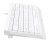 Клавиатура A4Tech Fstyler FK15 белый USB (FK15 WHITE) Клавиатура A4Tech Fstyler FK15 белый USB (FK15 WHITE)