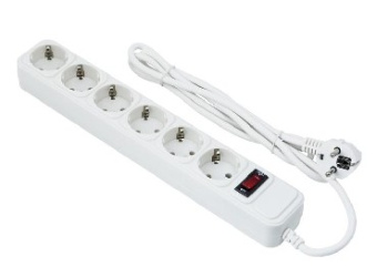 EXEGATE SP-6-5W (6 роз/5М/евровилка) белый