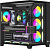 Корпус Formula Crystal Z9 черный без БП ATX 7x120mm 2xUSB3.0 audio bott PSU