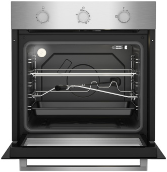 Газовый духовой шкаф Beko BBIGT21100X черный/серебристый