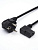 GOPOWER (00-00024536) C13 (f) 1.8м ПВХ 0.75мм угловой черный (1/125)