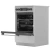 Плита электрическая Gorenje GEC5C40XAOT серебристый