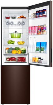 Холодильник Haier C4F740CLBGU1 темно-коричневый 