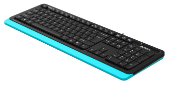 Клавиатура A4Tech Fstyler FKS10 черный/синий USB