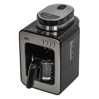 Кофеварка капельная JVC JK-CF36 600Вт черный/серебристый