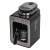 Кофеварка капельная JVC JK-CF36 600Вт черный/серебристый