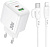 BOROFONE (6941991113888) BAS45Aai 2USB 3.0A PD 30W QC3.0