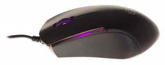 Мышь Оклик 245M черный оптическая (1000dpi) USB (3but)